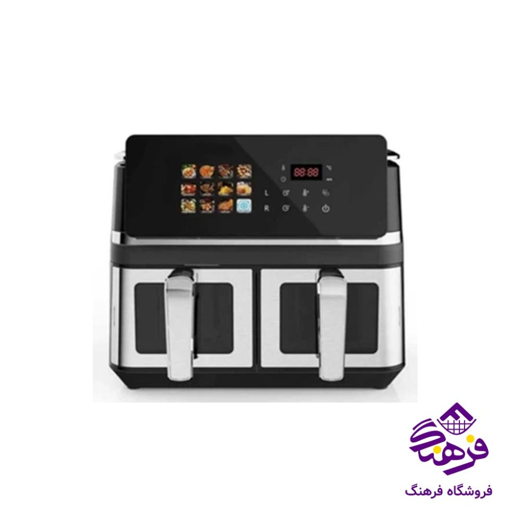 سرخکن ام ار اس مدل 8007 MRS دوقلو (9 لیتر)