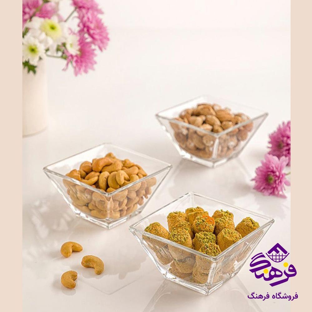پیاله شیشه ای لیمون (2 عددی)