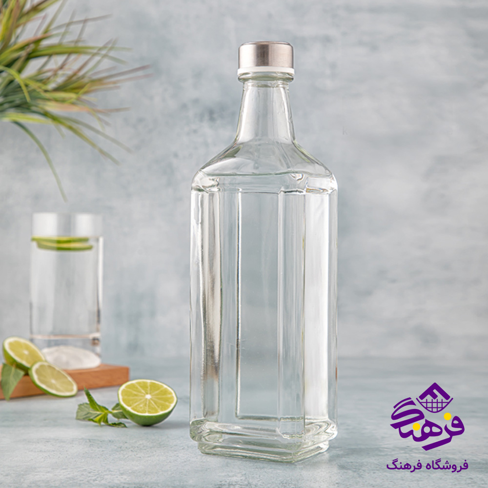 بطری درب استیل طرح آوا لیمون