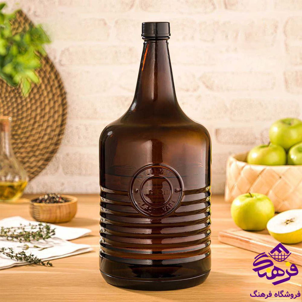 بطری لیمون روستیک قهوه ای 4لیتر