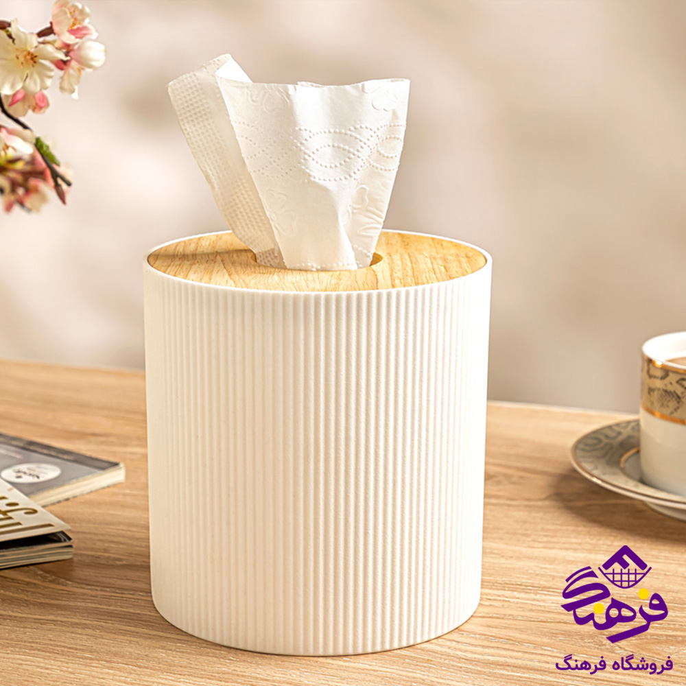 جادستمال لیمون استوانه رویه چوبی