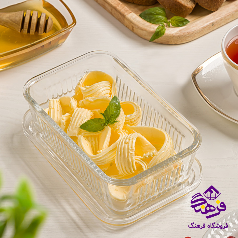 کره لیمون شیشه ای شیاردار 2خانه