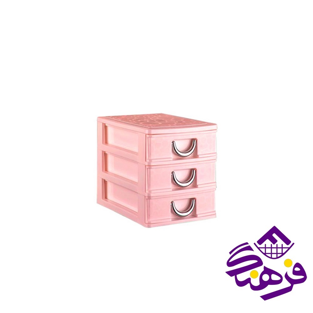 دراور سه طبقه سایز 6 لیمون