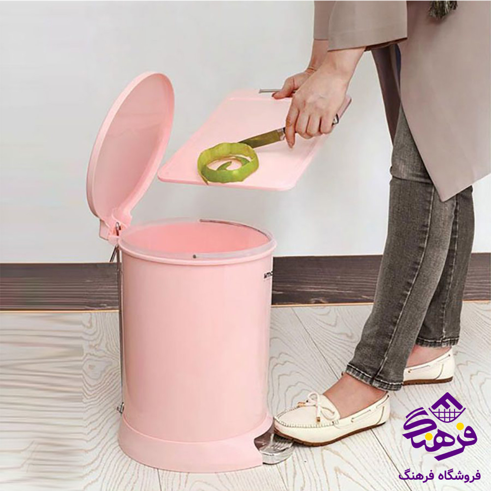 سطل ليمون پدالي گرد 20ليتر