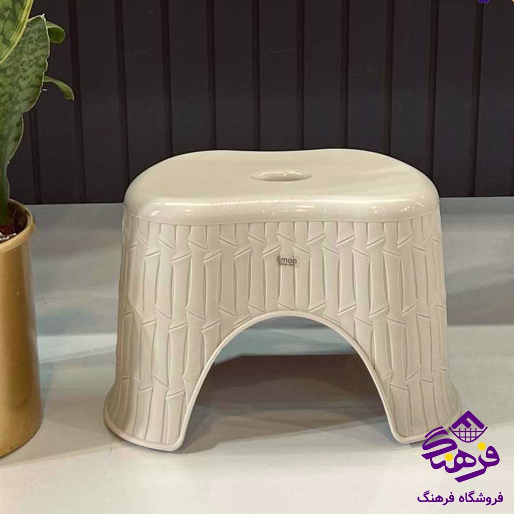 صندلی حمام بامبو لیمون