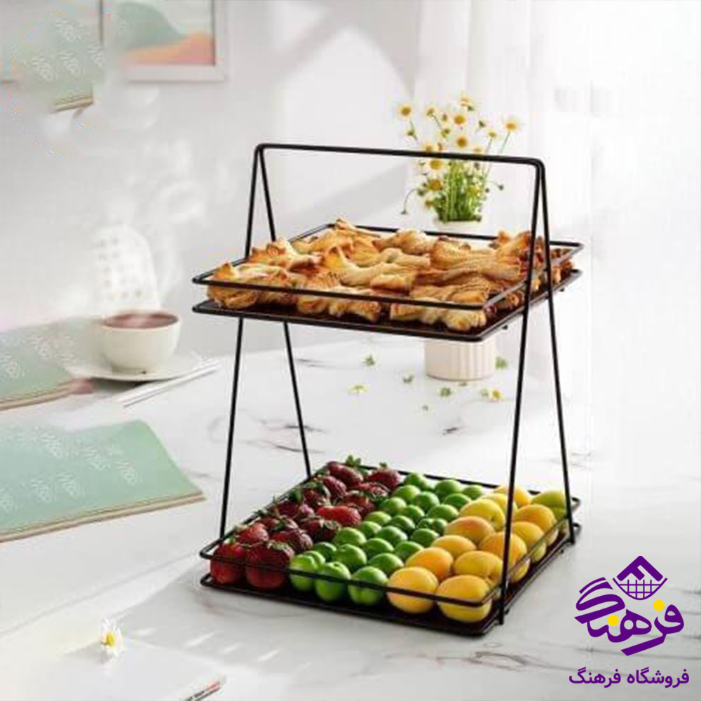شلف کيسان کف چوب 2ط (مربع-گرد-مستطيل)