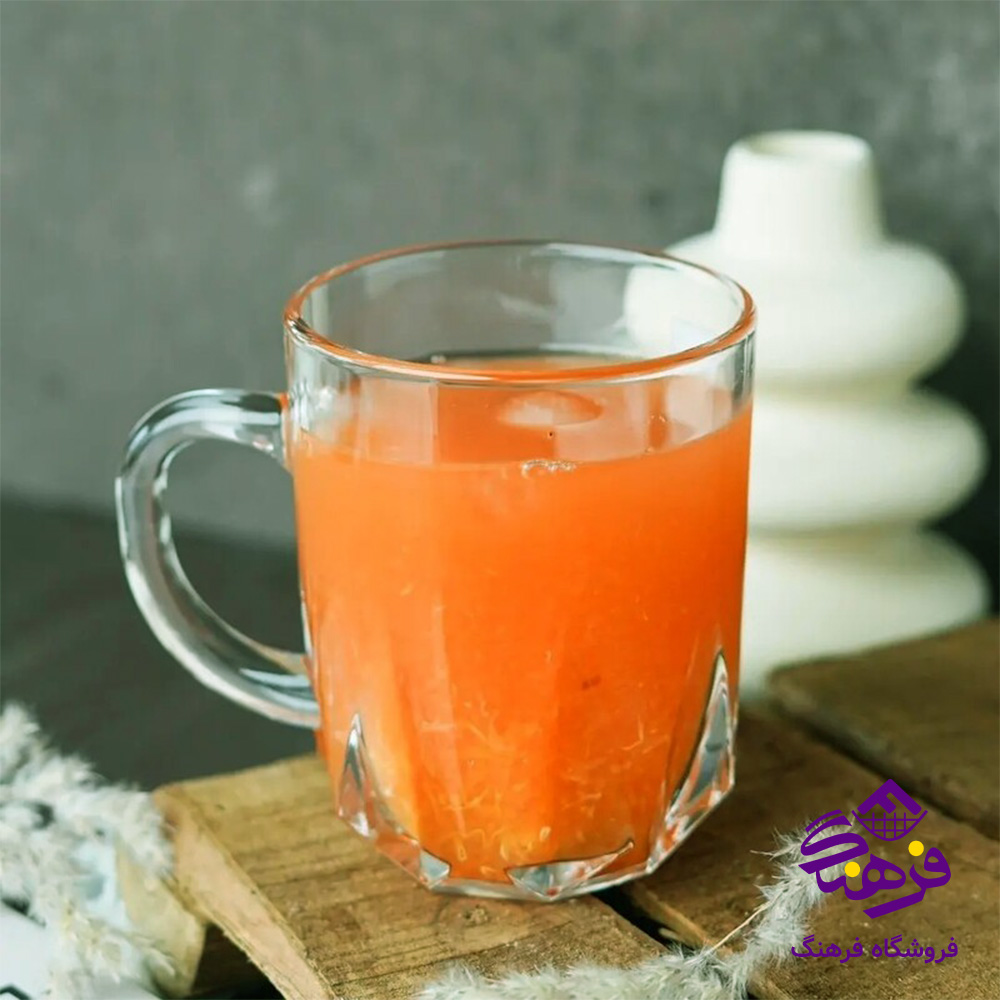 لیوان کلاسیک دسته دار کادو زنگان 6دک 1441