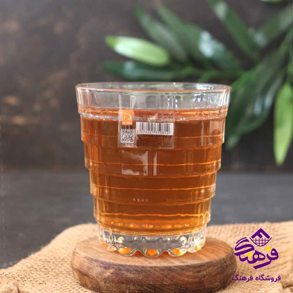 لیوان تورنتو شفاف 300میل دلی TY5901.1