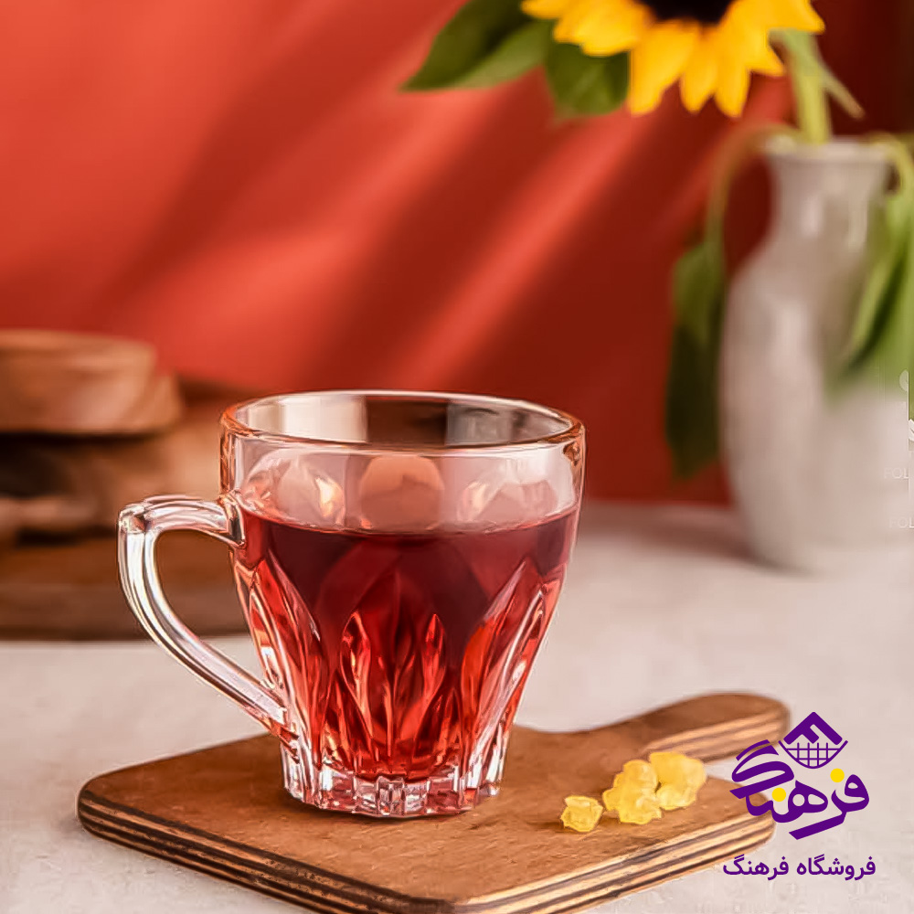نیم لیوان فلورت210 کادو نوری (8دک)