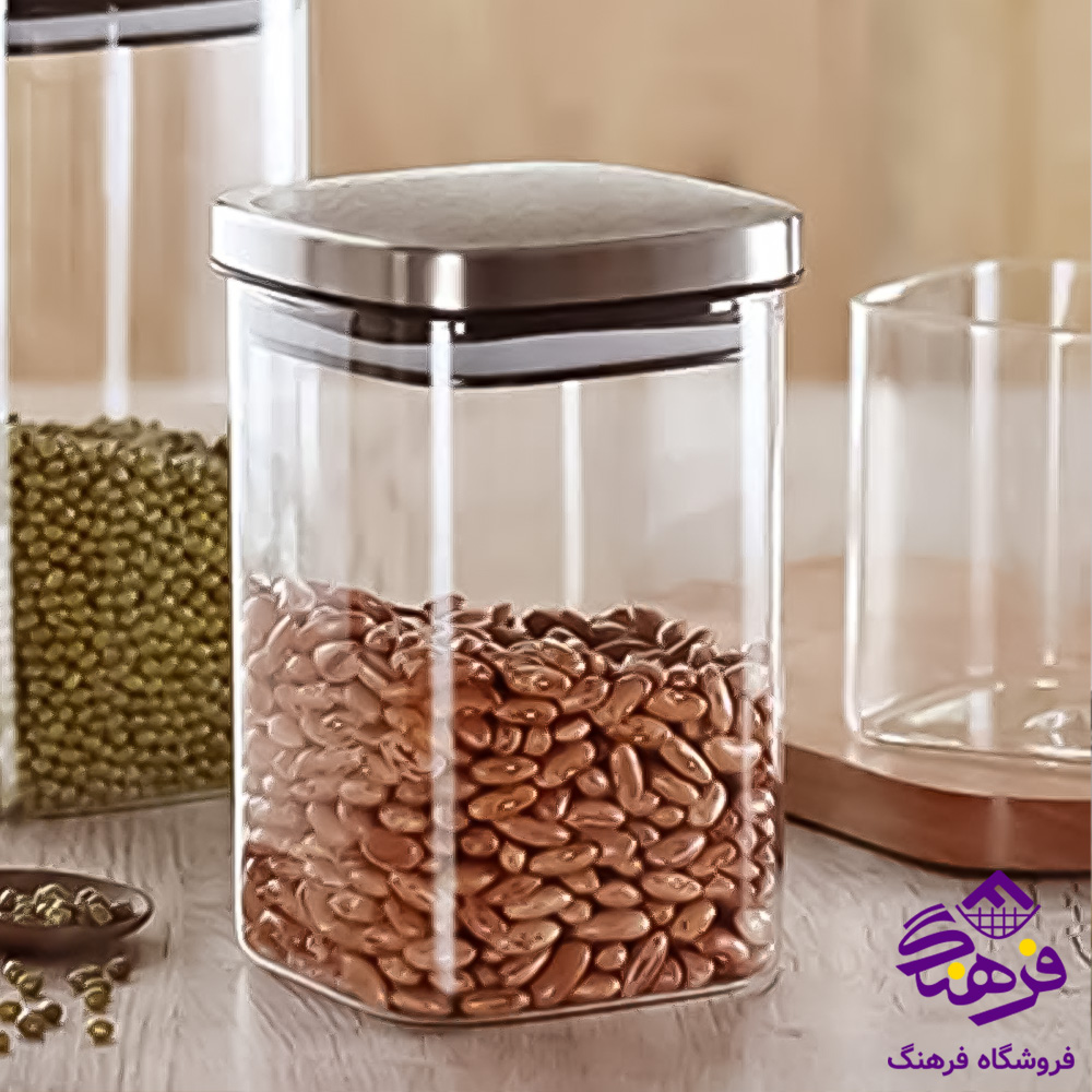 بانکه پیرکس درب استیل 6 در 15