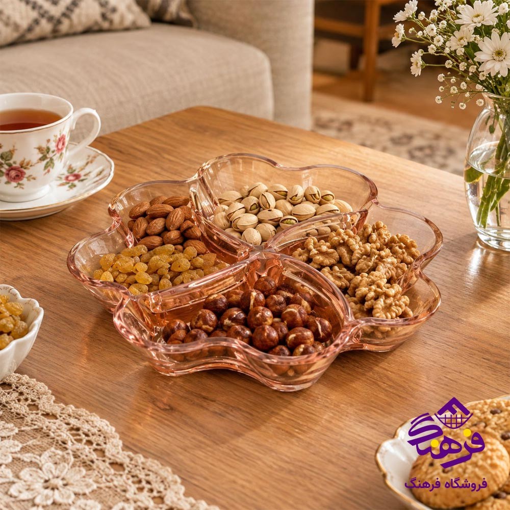 اردو خوری بیضی متوسط نوری تازه مدل مونو 3 خانه