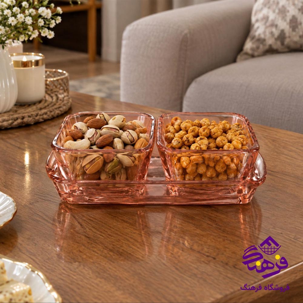 اردو خوری بیضی متوسط نوری تازه مدل مونو 3 خانه