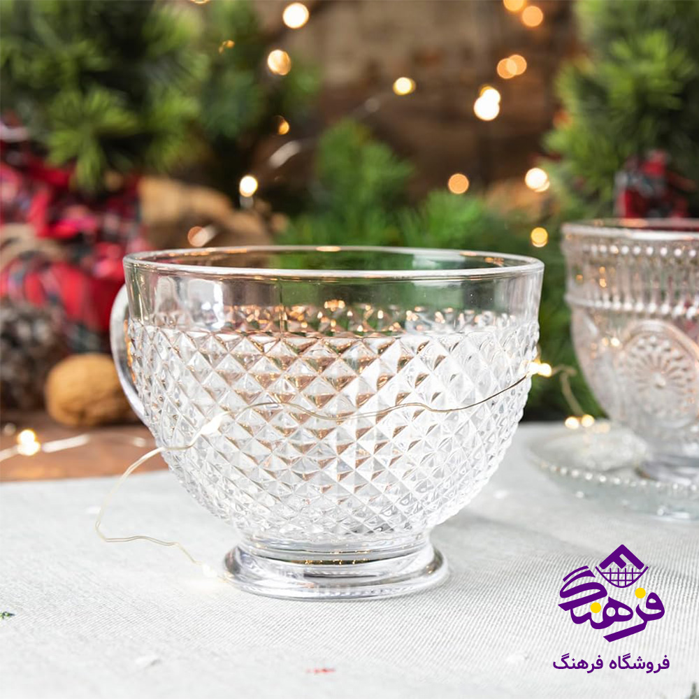 فنجان ونيز کادو بلور کاوه