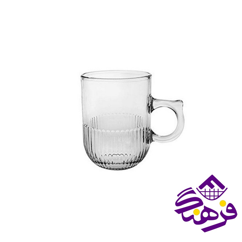 لیوان دسته دار طرح لیونل کاوه