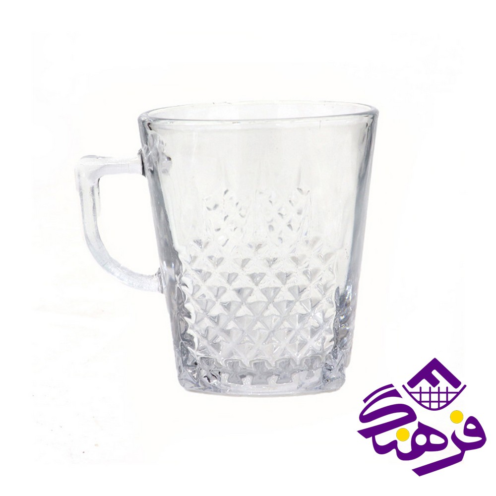 لیوان دسته دار طرح اکسپرس کاوه