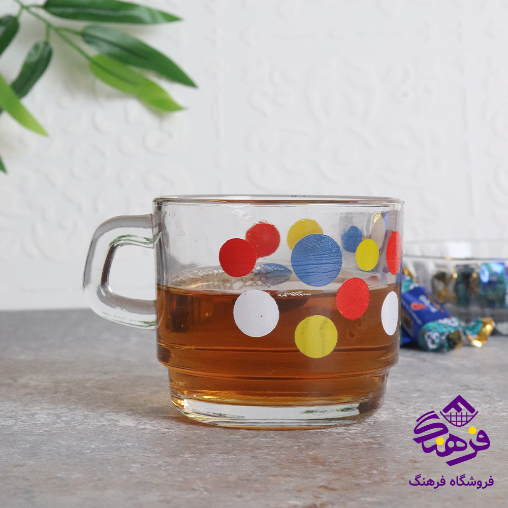 نیم لیوان استکبل چاپی شیرینگ کاوه (6دک)