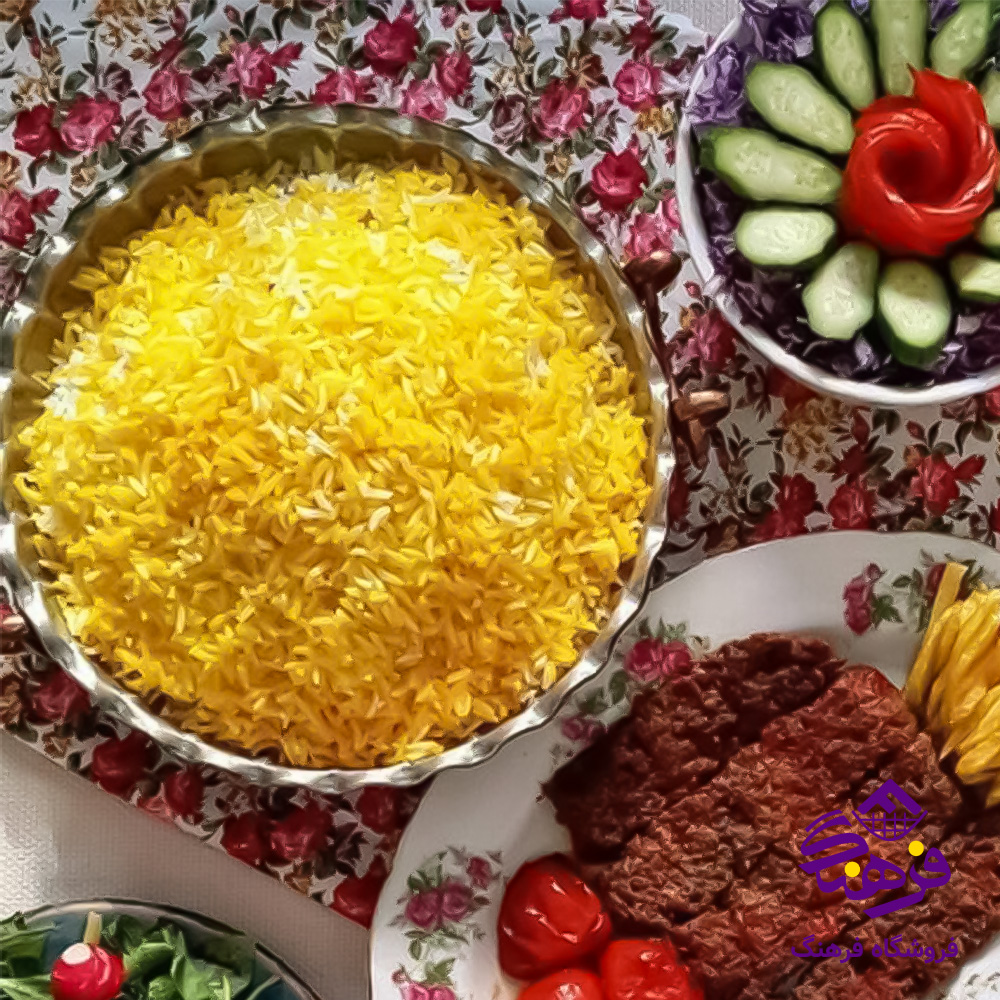 سینی انگشتی 30 طرحدار (طلایی)