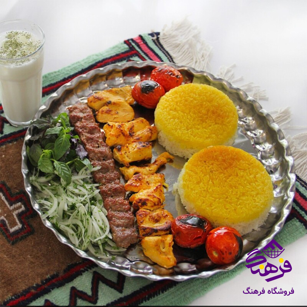 سینی انگشتی 30 طرحدار (طلایی)