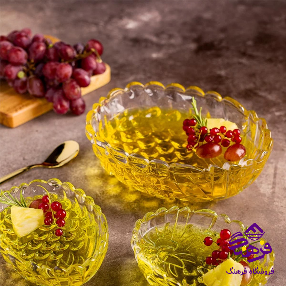 پیاله رویال (اناناس) کادو نوری (8دک)