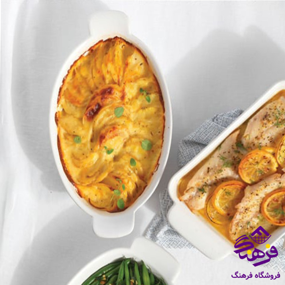 تابه نورکس بزرگ کادو نوری-(8دک)
