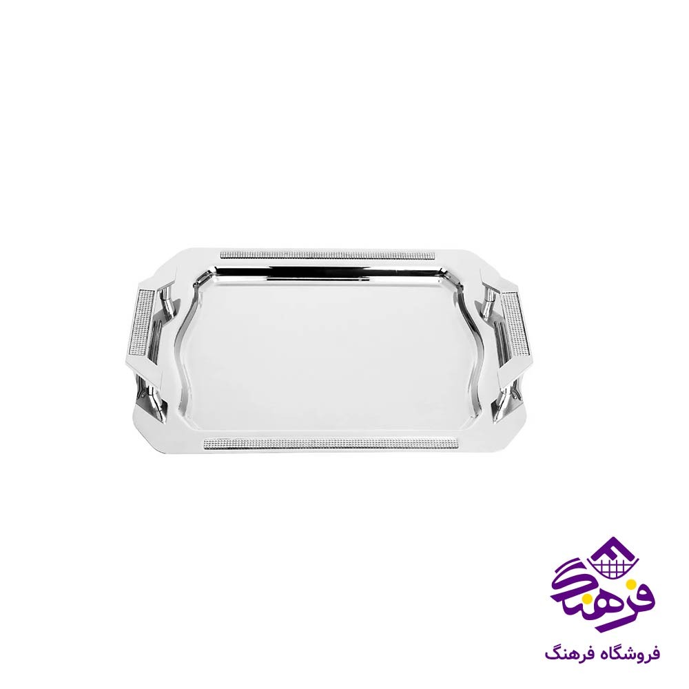 سینی مستطیل نگین دار جفتی KST 717