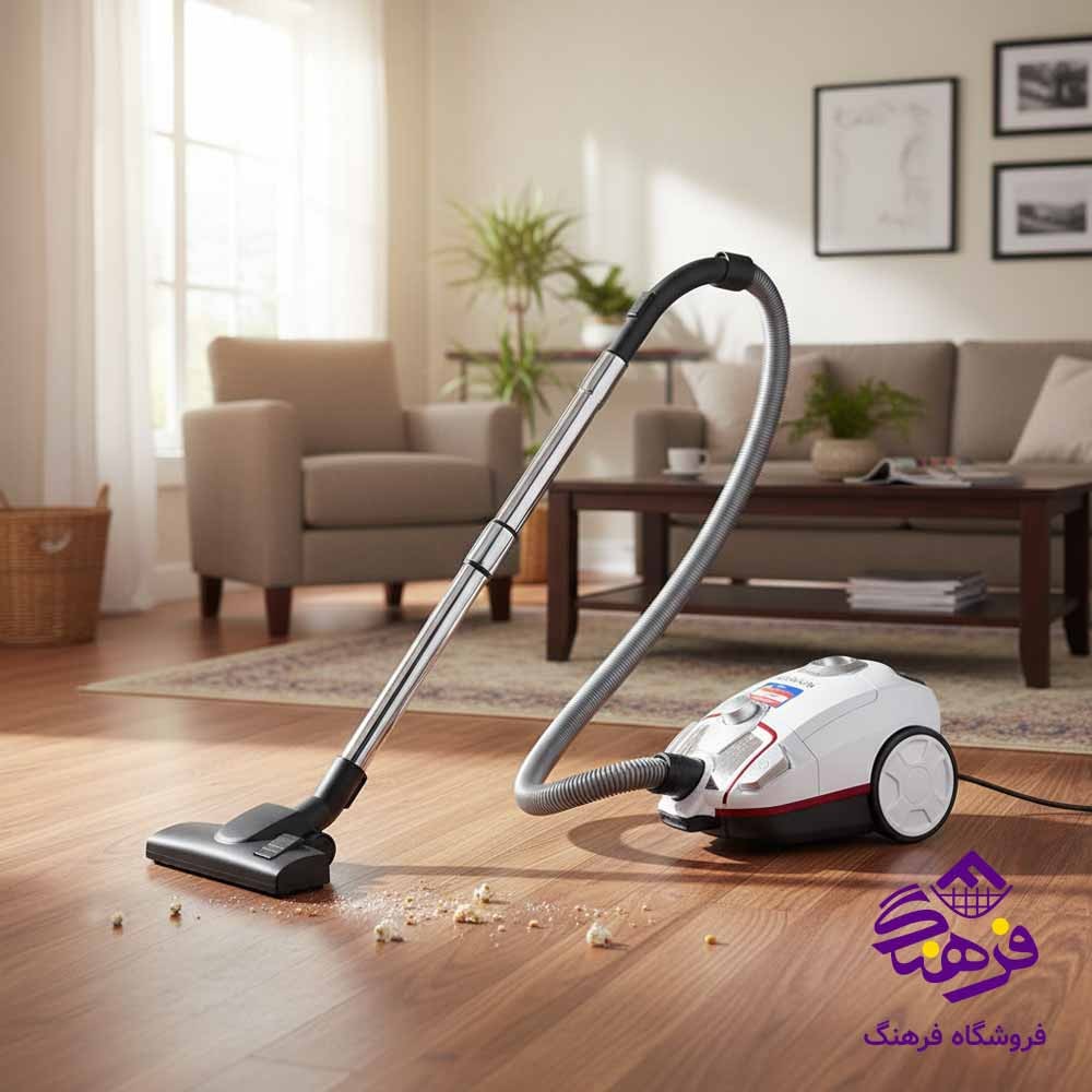 جاروبرقی امرسان مدل 8025 (2400W) سفید
