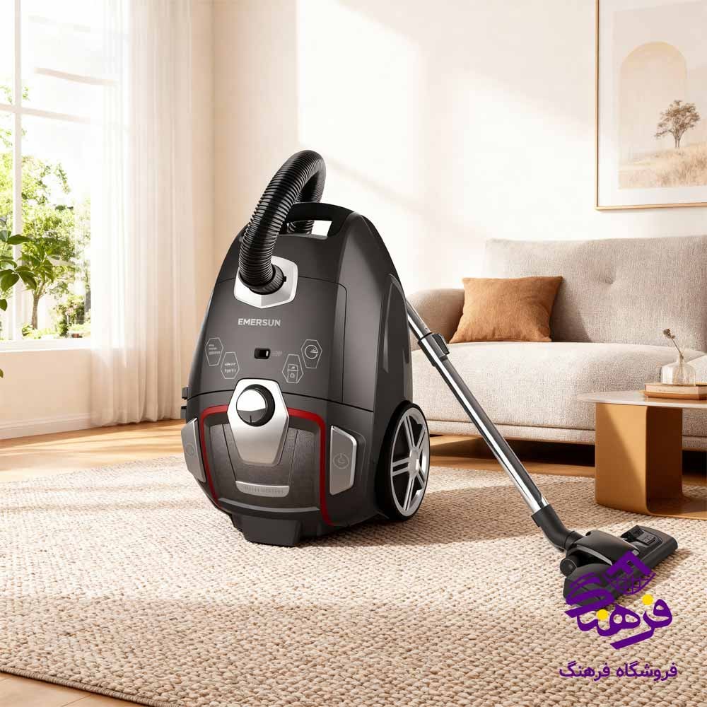 جاروبرقی امرسان مدل 8025 (2400W) خاکستری