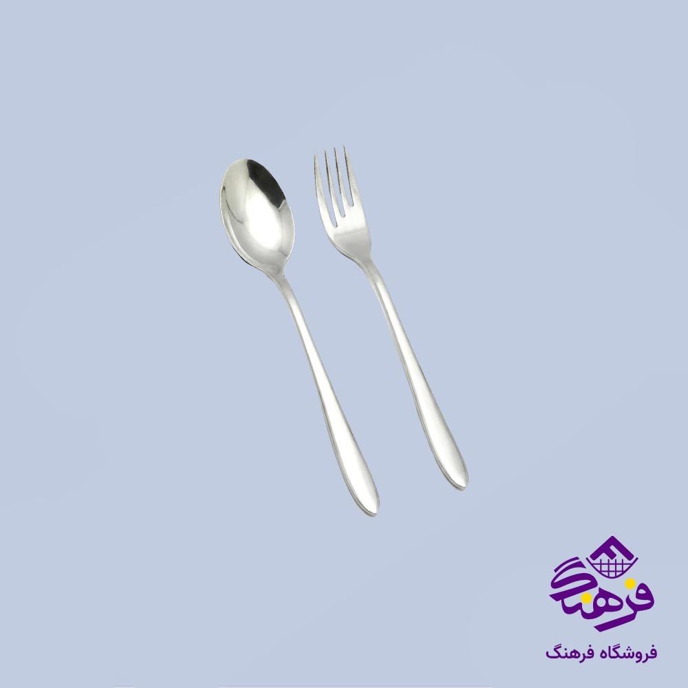 قاشق چنگال استیل یونیک 12 پارچه کد 5815