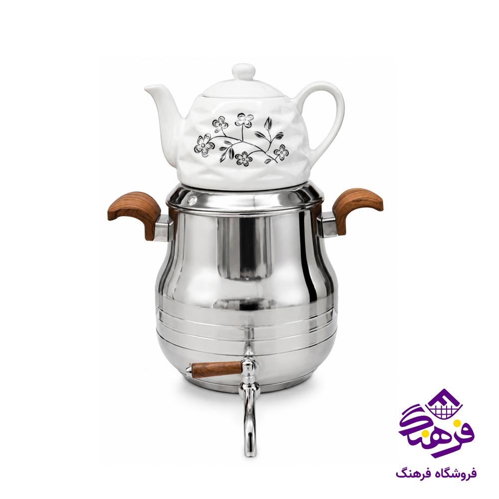 کتری قوری دسته چوبی FR 108
