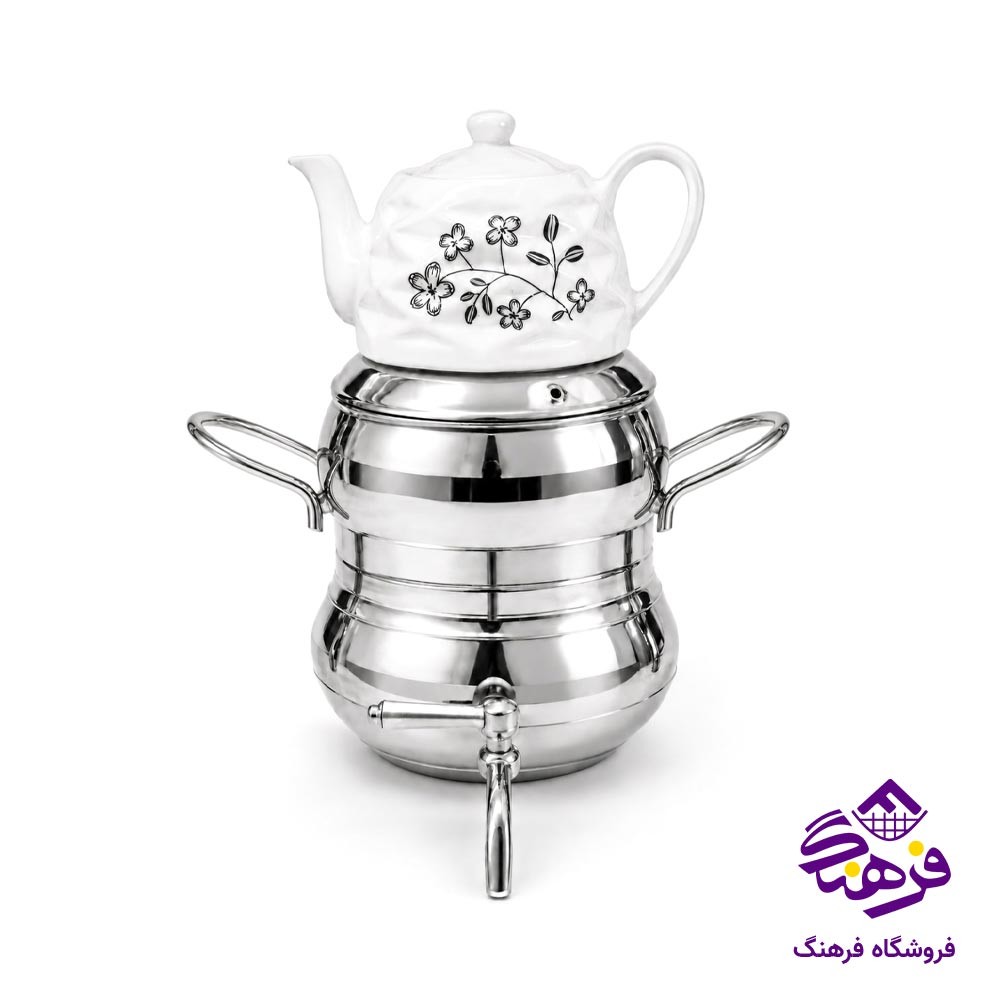 کتری قوری دسته استیل FR 1004