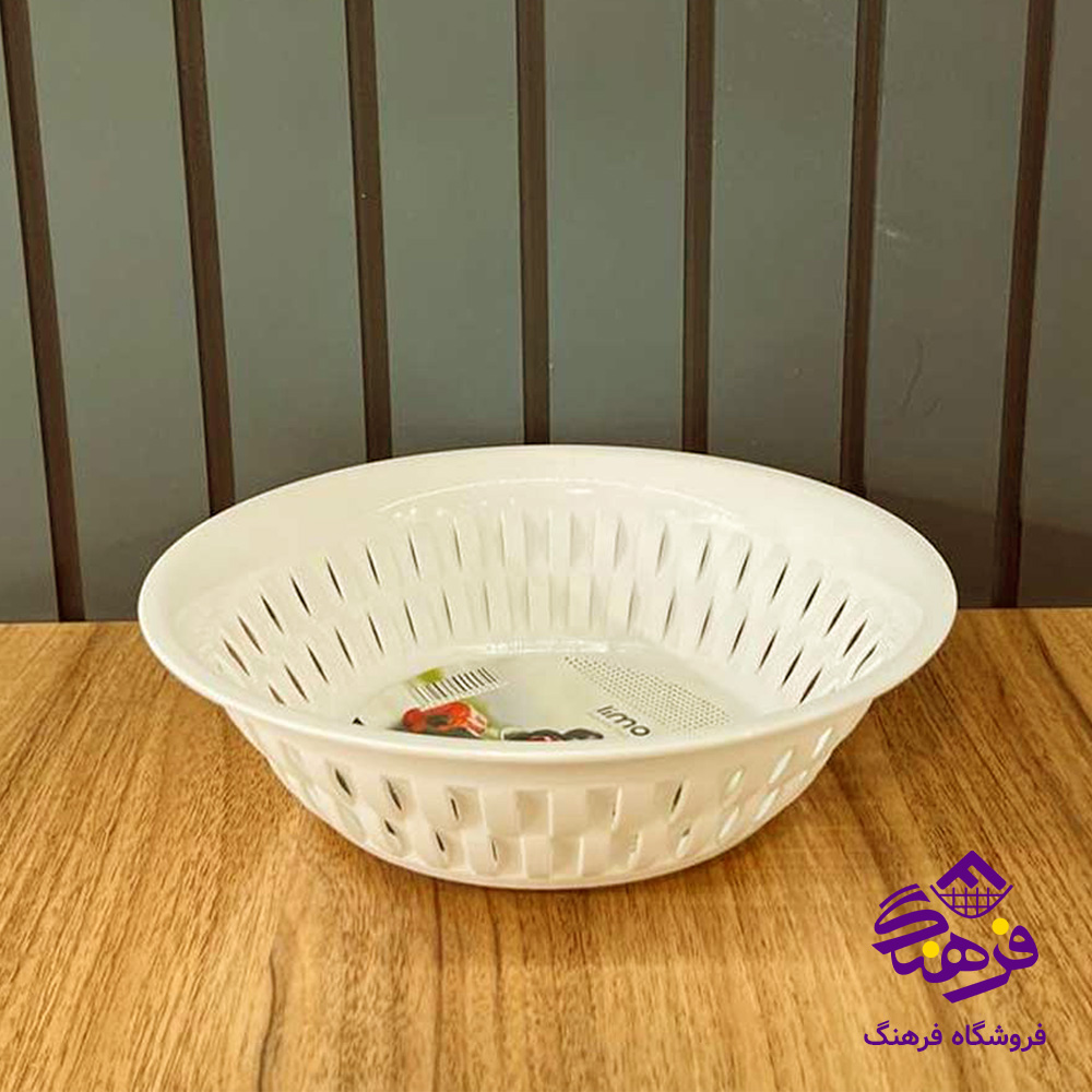 سبد لیمون بامبو گرد کوچک