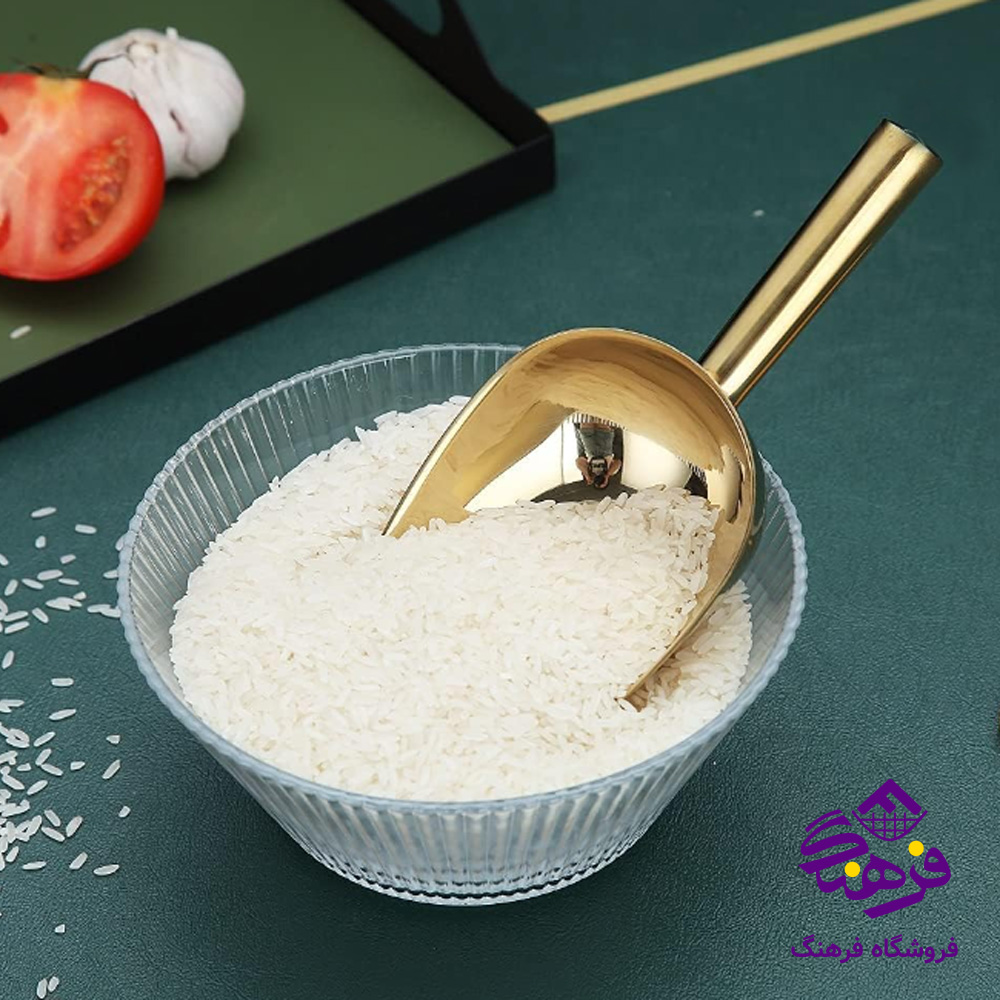 سرتاس استیل کوچک طلایی
