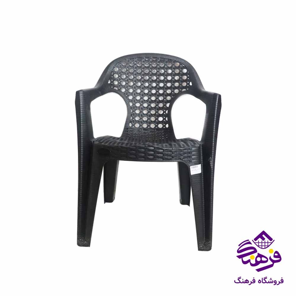 صندلی دسته دار ناصر مدل حصيری کد 988