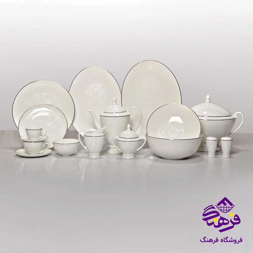 سرویس چینی 143 پارچه قالب درسا PORCELLE  5167