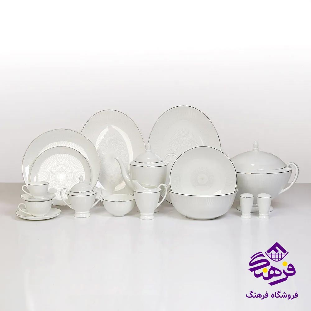 سرویس چینی 143 پارچه قالب درسا  5166PORCELLE