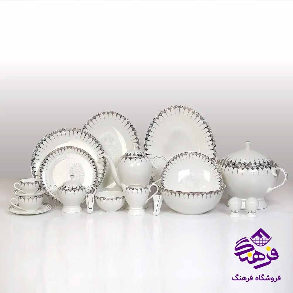 سرویس چینی 134 پارچه قالب ماگنولیا مدل   5154BONANAZA