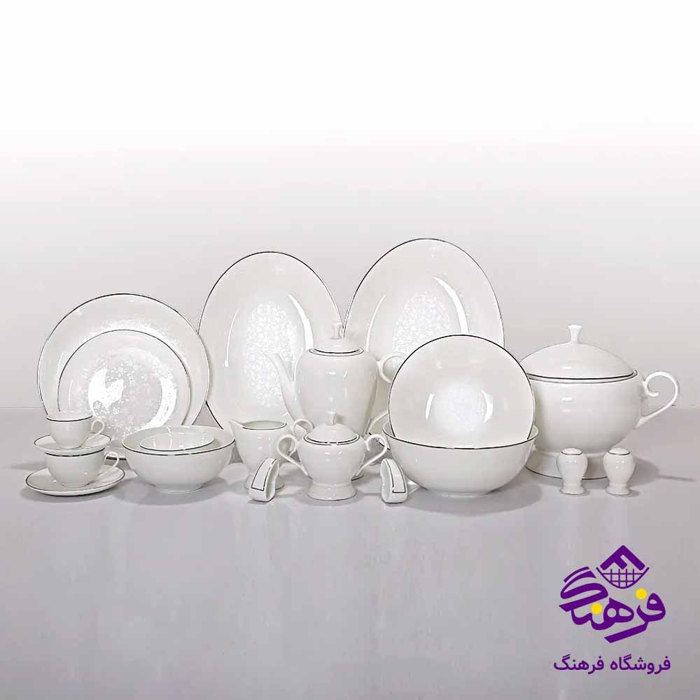 سرویس چینی 143 پارچه قالب ماگنولیا BONANAZA  5146