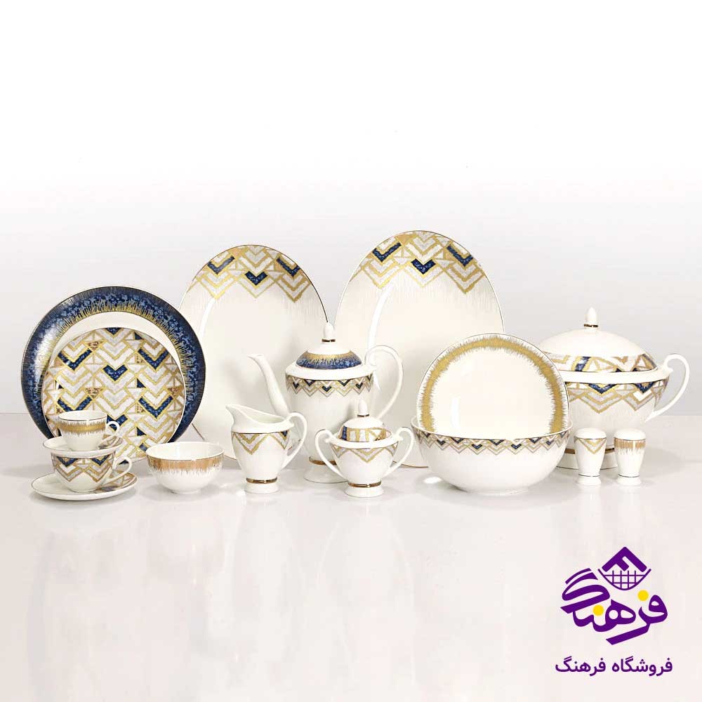 سرویس چینی 133 پارچه قالب درسا 