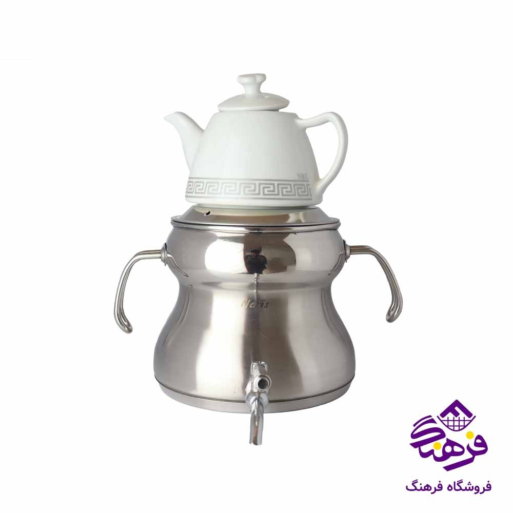 کتری قوری استيل الماس نفيس 3039