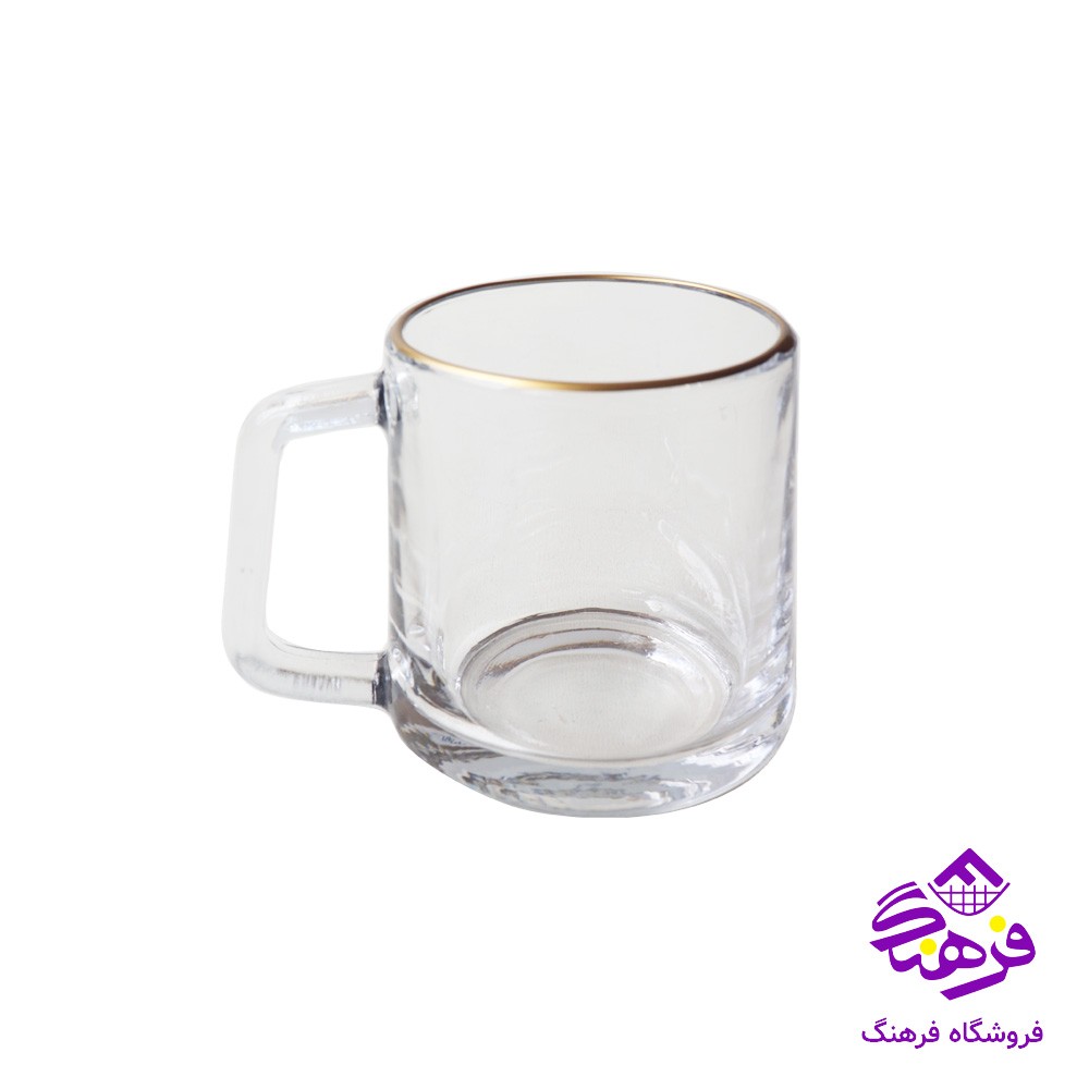 ليوان دسته دار بلور کاوه مدل ايوانا لب اکليل 