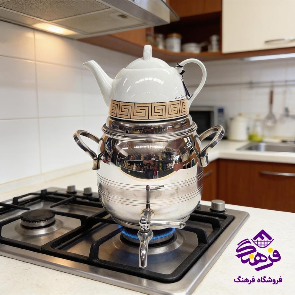 کتری قوری نفیس مدل دیلماز ویکتوریا 3022