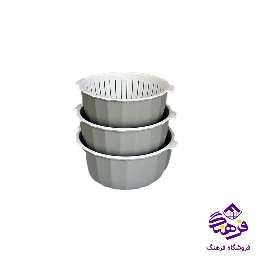 ست کاسه ابکش الابون 3سايز زيبا