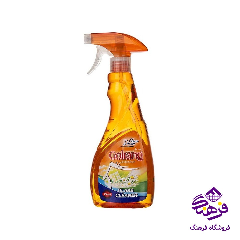  اسپری شیشه شوی گلرنگ مدل نارنجی 500 گرم