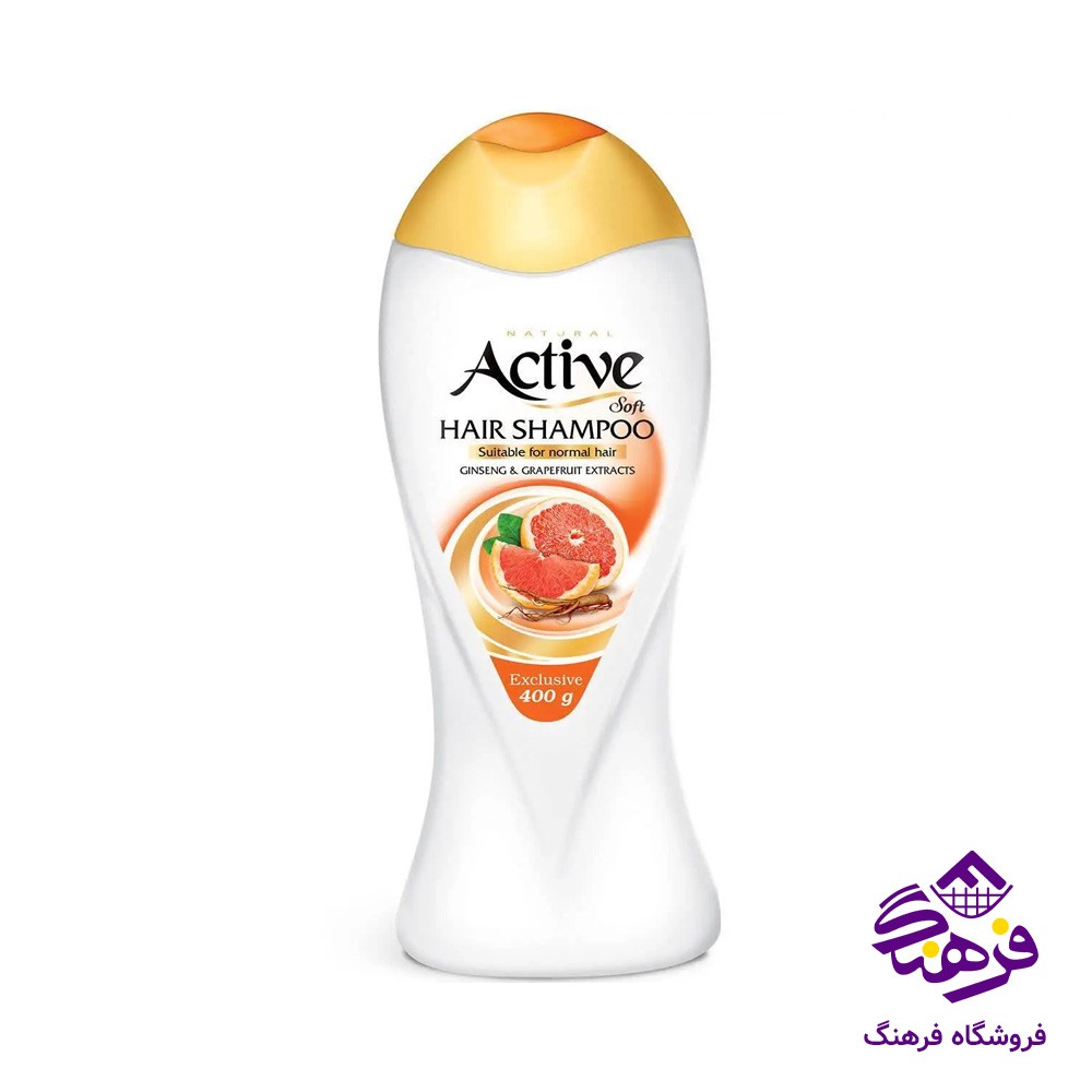 شامپو نچرال اکتیو مناسب موی معمولی  400gr
