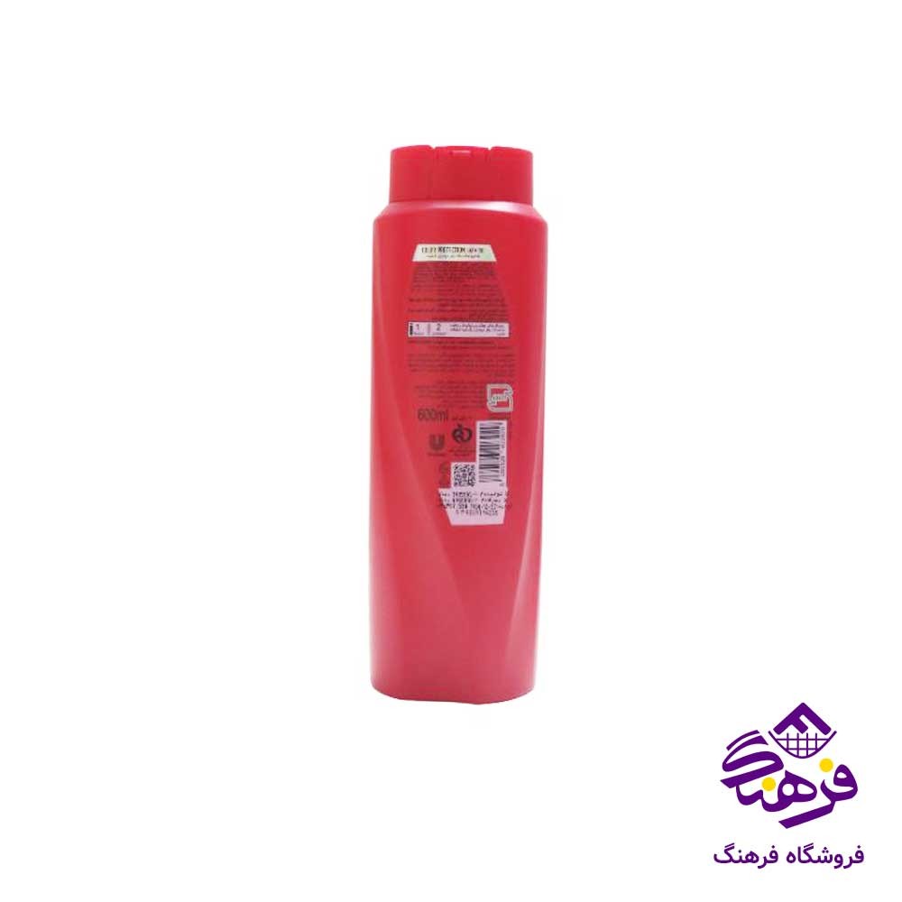 شامپو سانسیلک مناسب موهاي رنگ شده 600mll