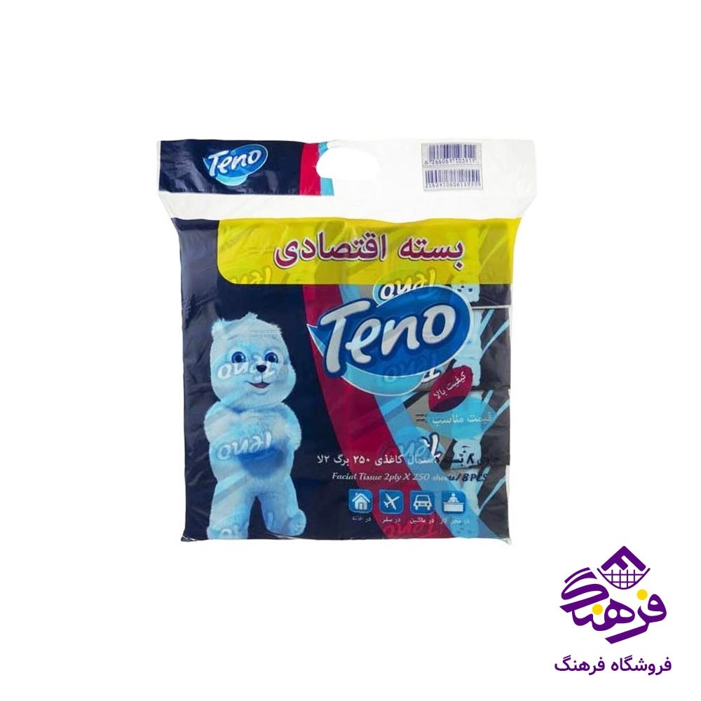 دستمال کاغدی اکتیو مدل دولا 250برگ