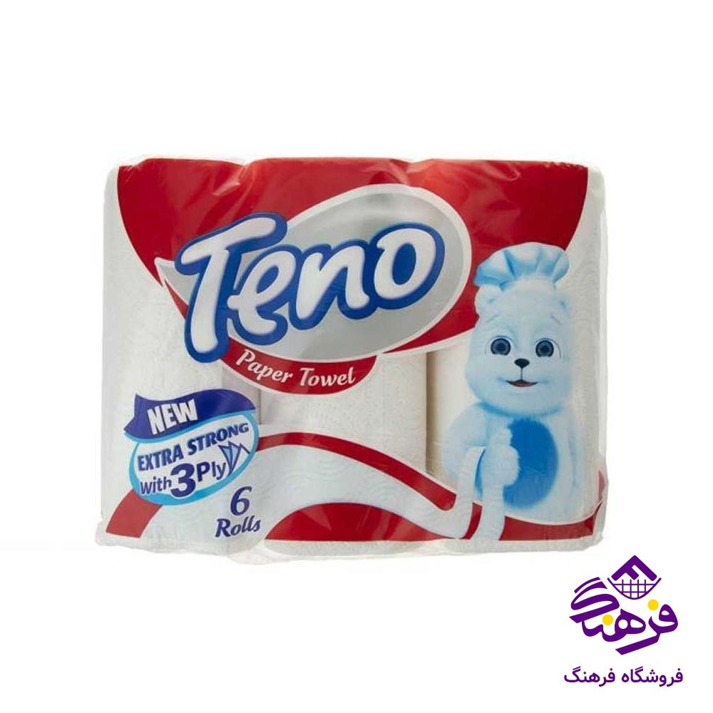 دستمال توالت تنو (16 عددی)