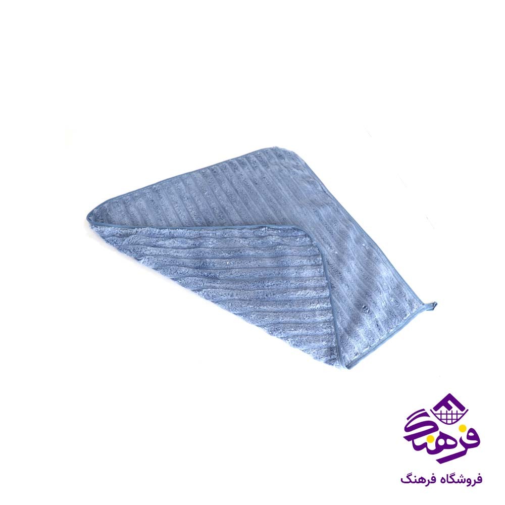 دستمال راه راه ميکروفايبر 40 در 40