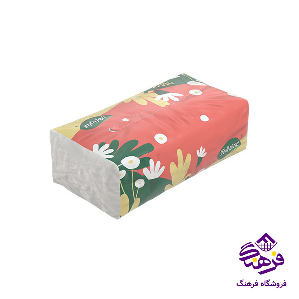 دستمال کاغذی فول تایم مدل 2لایه 200برگ 