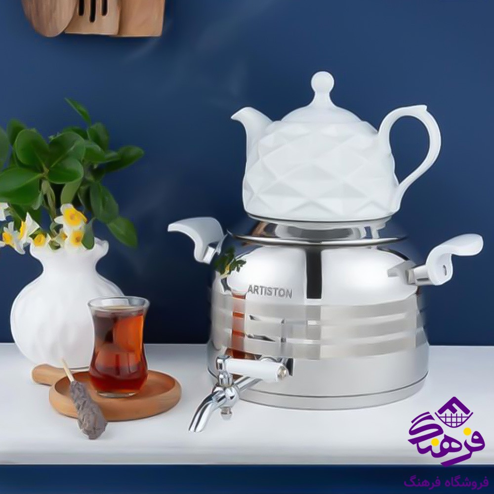 کتری قوری ارتیستون استیل 546